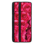 Hot Pink Rose Print Refrigerator Handle Covers
