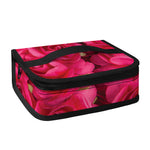 Hot Pink Rose Print Small Lunch Bag