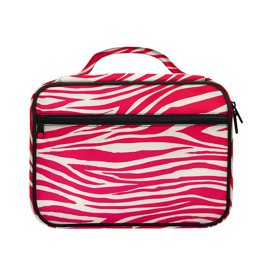 Hot Pink Zebra Pattern Print Briefcase Bible Bag