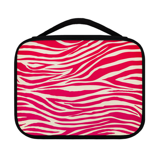 Hot Pink Zebra Pattern Print Classic Bible Case