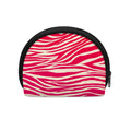 Hot Pink Zebra Pattern Print Coin Purse