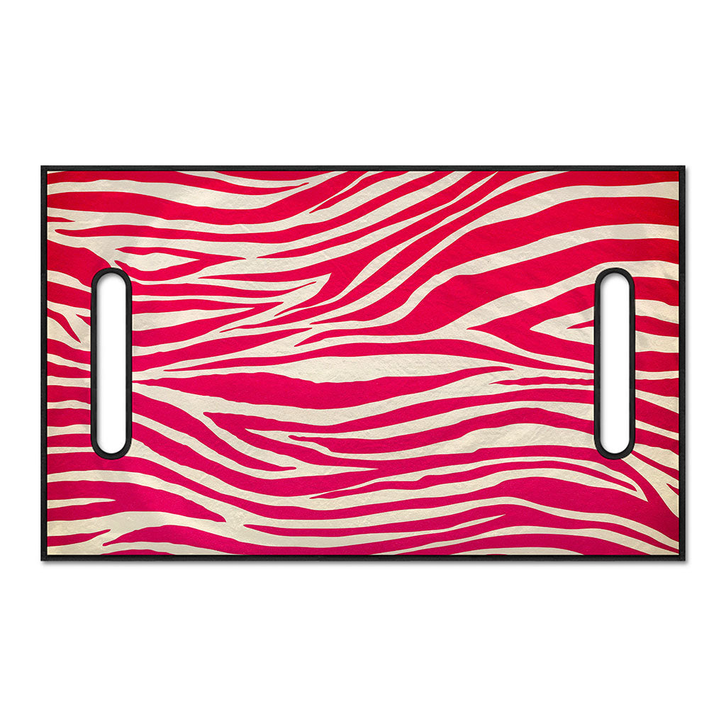Hot Pink Zebra Pattern Print Golf Cart Seat Cover