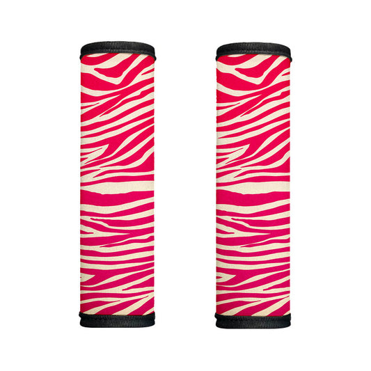 Hot Pink Zebra Pattern Print Handle Covers