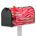 Hot Pink Zebra Pattern Print Mailbox Cover