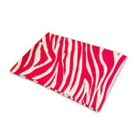 Hot Pink Zebra Pattern Print Pet Cooling Mat Cover