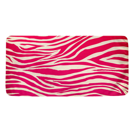 Hot Pink Zebra Pattern Print Towel