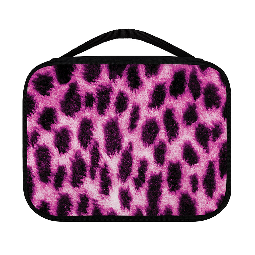 Hot Purple And Black Cheetah Print Classic Bible Case