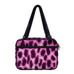 Hot Purple And Black Cheetah Print Double Strap Bible Bag