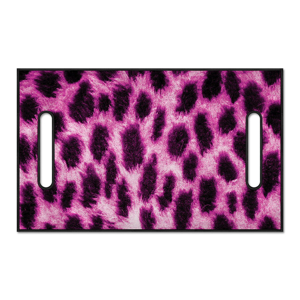 Hot Purple And Black Cheetah Print Golf Cart Seat Cover