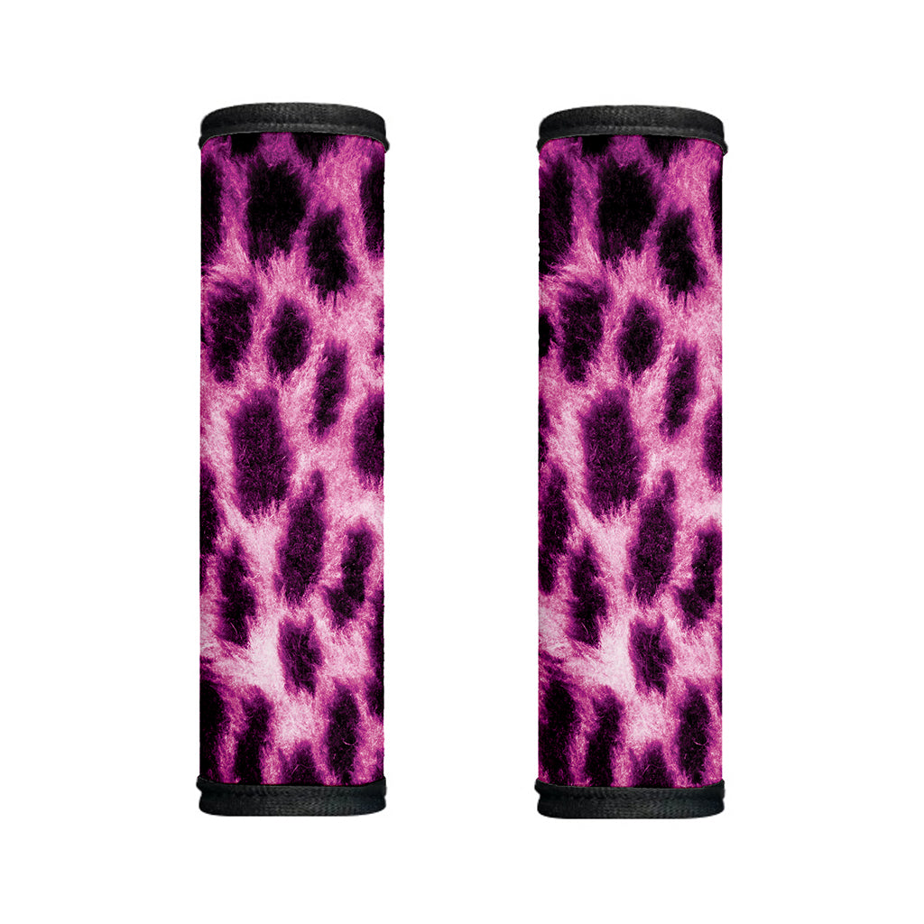 Hot Purple And Black Cheetah Print Handle Covers