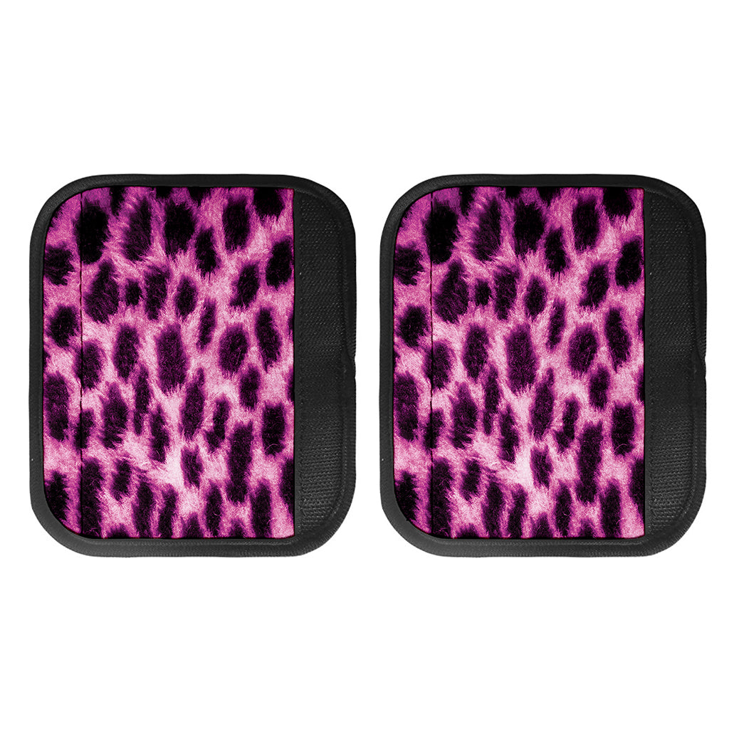 Hot Purple And Black Cheetah Print Handle Covers