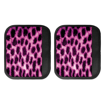 Hot Purple And Black Cheetah Print Handle Covers