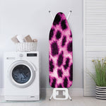 Hot Purple And Black Cheetah Print Ironing Board Cover