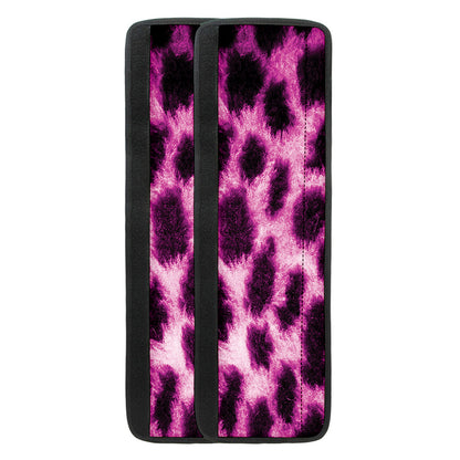 Hot Purple And Black Cheetah Print Refrigerator Handle Covers