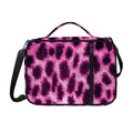 Hot Purple And Black Cheetah Print Shoulder Strap Bible Bag