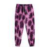 Hot Purple And Black Cheetah Print Sweatpants