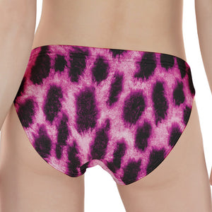 Hot Purple And Black Cheetah Print Women's Panties