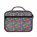 Hot Purple Pineapple Pattern Print Briefcase Bible Bag