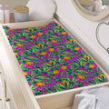 Hot Purple Pineapple Pattern Print Changing Pad Cover