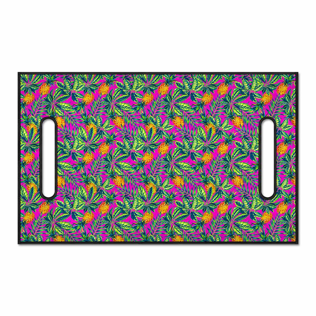 Hot Purple Pineapple Pattern Print Golf Cart Seat Cover