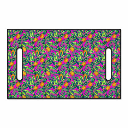 Hot Purple Pineapple Pattern Print Golf Cart Seat Cover