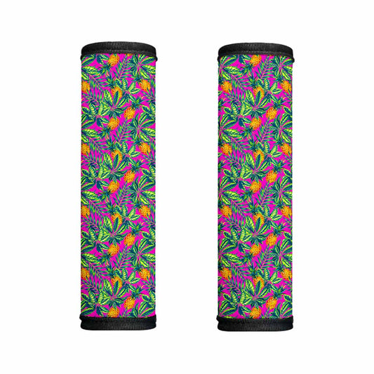 Hot Purple Pineapple Pattern Print Handle Covers