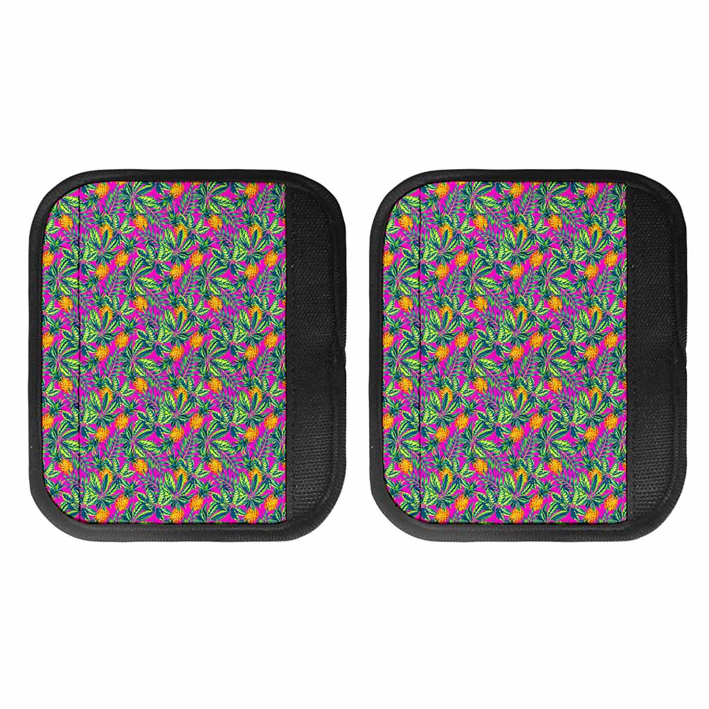 Hot Purple Pineapple Pattern Print Handle Covers