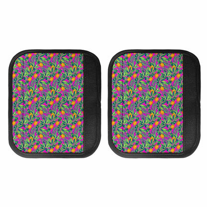 Hot Purple Pineapple Pattern Print Handle Covers