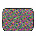 Hot Purple Pineapple Pattern Print Laptop Sleeve