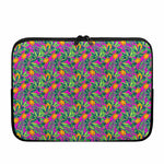 Hot Purple Pineapple Pattern Print Laptop Sleeve