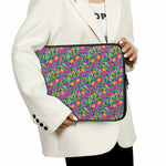 Hot Purple Pineapple Pattern Print Laptop Sleeve