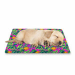 Hot Purple Pineapple Pattern Print Pet Cooling Mat Cover