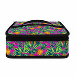 Hot Purple Pineapple Pattern Print Small Lunch Bag