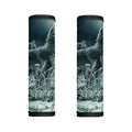 Howling Snowy Wolf Painting Print Handle Covers