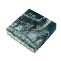 Howling Snowy Wolf Painting Print Outdoor Seat Cushion Cover