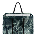 Howling Snowy Wolf Painting Print Utility Tote Bag