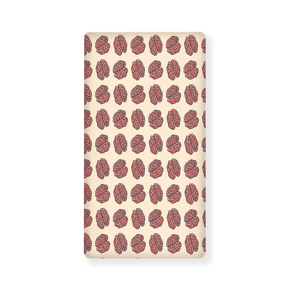 Human Brain Pattern Print Baby Crib Sheet
