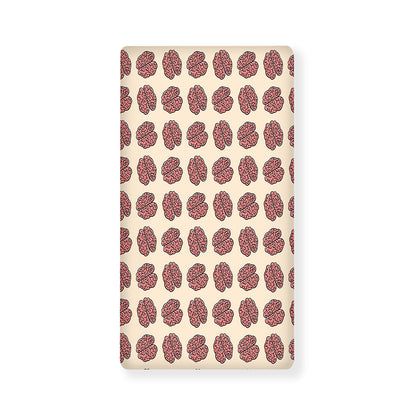 Human Brain Pattern Print Baby Crib Sheet