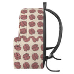 Human Brain Pattern Print Backpack