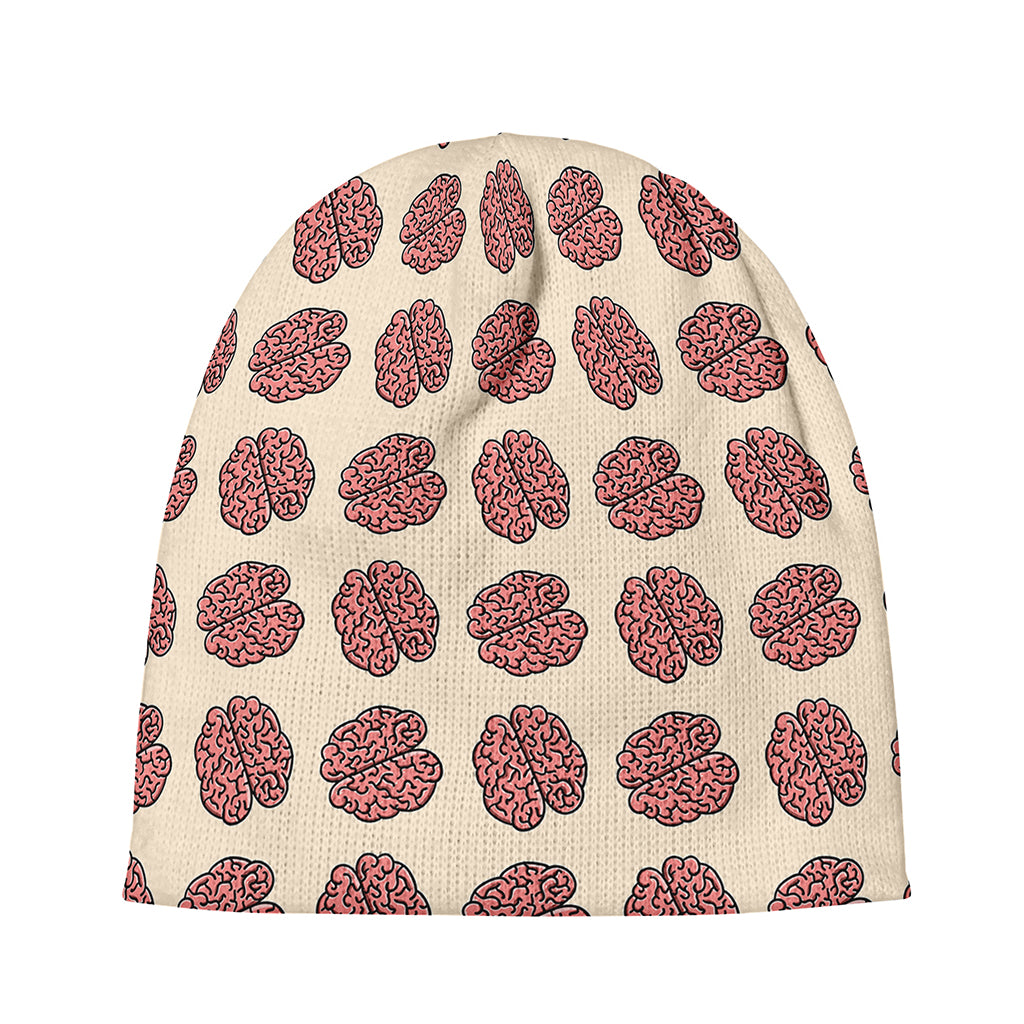 Human Brain Pattern Print Beanie