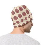 Human Brain Pattern Print Beanie
