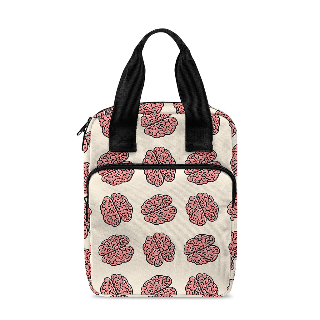 Human Brain Pattern Print Bible Tote Bag