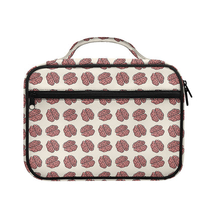 Human Brain Pattern Print Briefcase Bible Bag