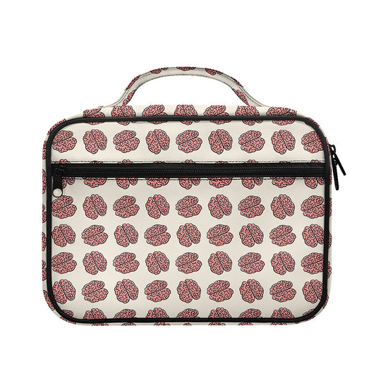 Human Brain Pattern Print Briefcase Bible Bag