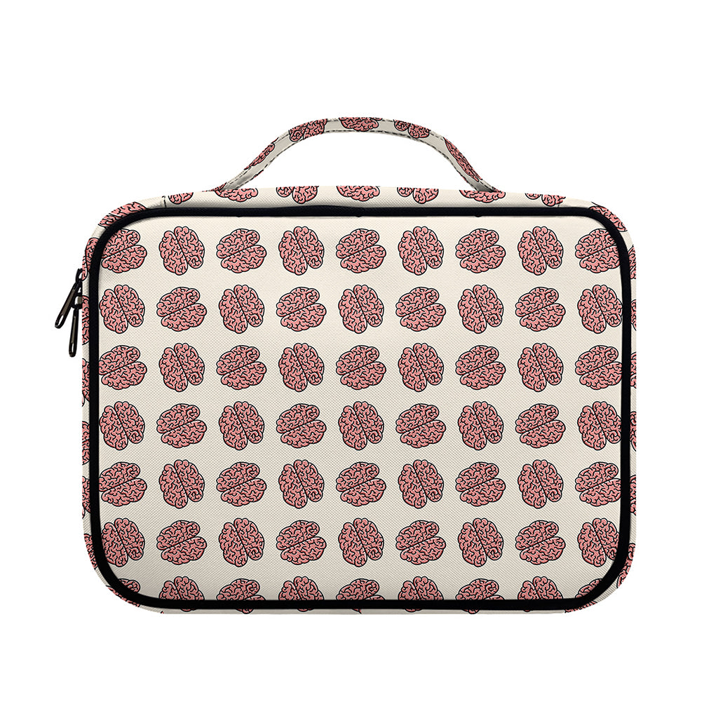 Human Brain Pattern Print Briefcase Bible Bag