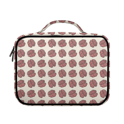 Human Brain Pattern Print Briefcase Bible Bag