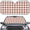 Human Brain Pattern Print Car Windshield Sun Shade