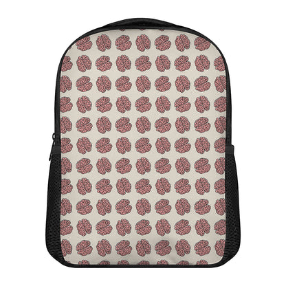 Human Brain Pattern Print Casual Backpack