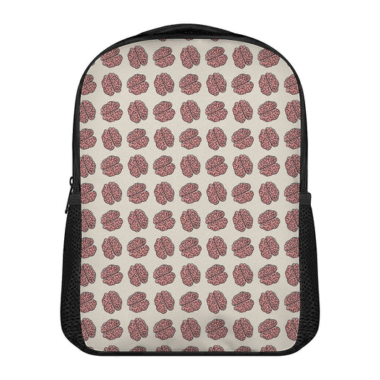 Human Brain Pattern Print Casual Backpack
