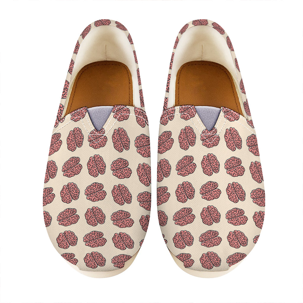 Human Brain Pattern Print Casual Shoes